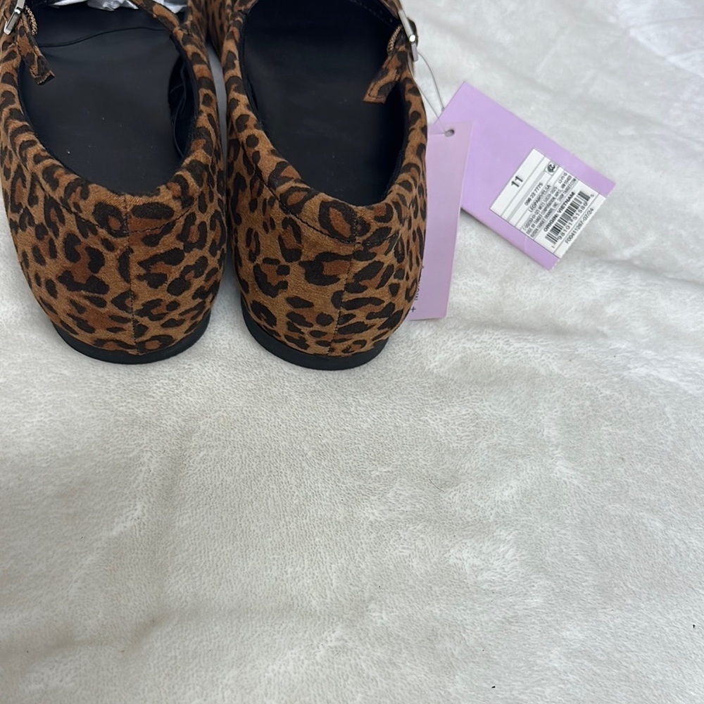 Wild Fable Brown and Black Leopard Print Flats - Picture 10 of 11